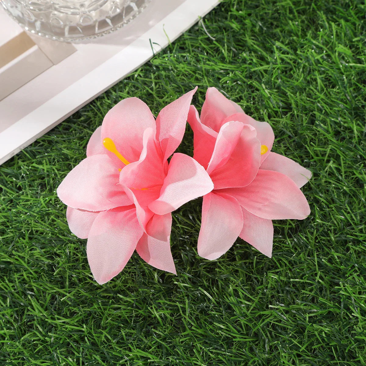 Gladiolus Flowers Small Hair Clip