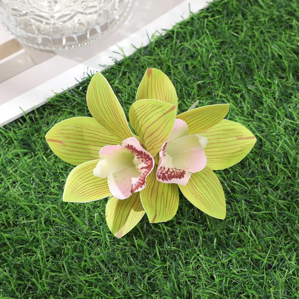 Gladiolus Flowers Small Hair Clip
