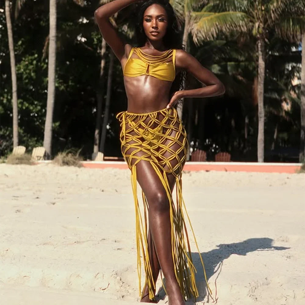 Oreillia Three Piece Swimsuit Set