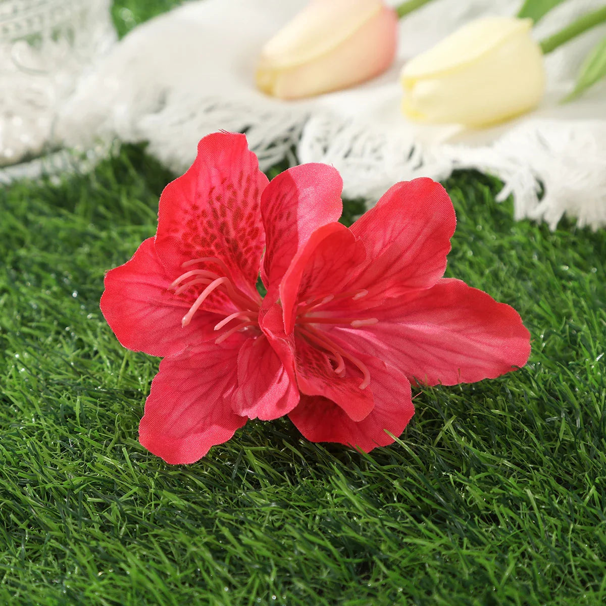 Gladiolus Flowers Small Hair Clip