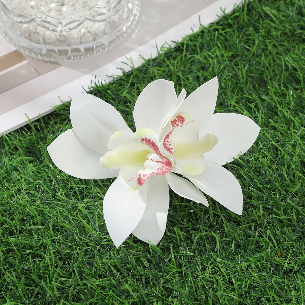 Gladiolus Flowers Small Hair Clip