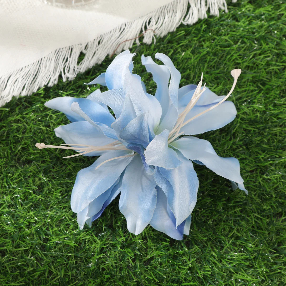 Gladiolus Flowers Small Hair Clip