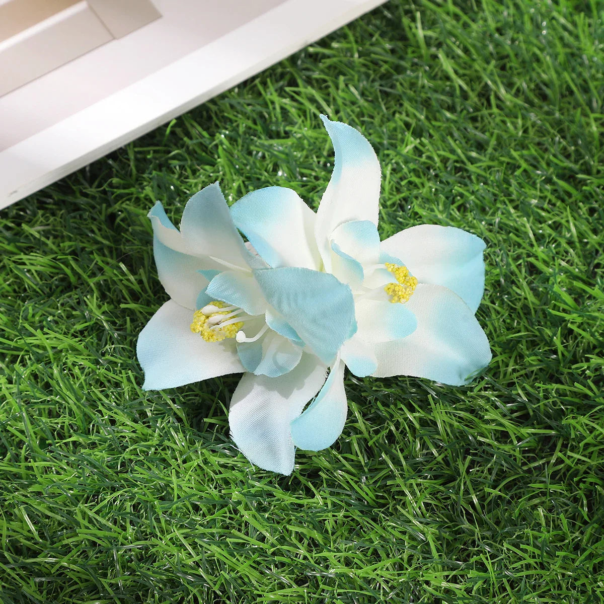 Gladiolus Flowers Small Hair Clip
