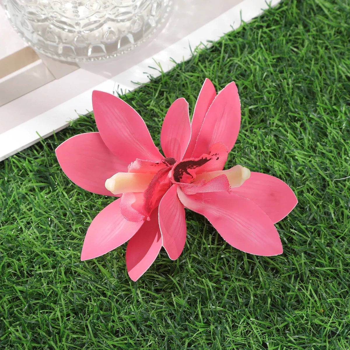 Gladiolus Flowers Small Hair Clip