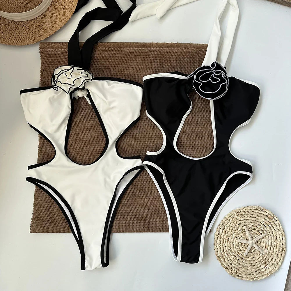Precilia Flower One Piece Swimsuit