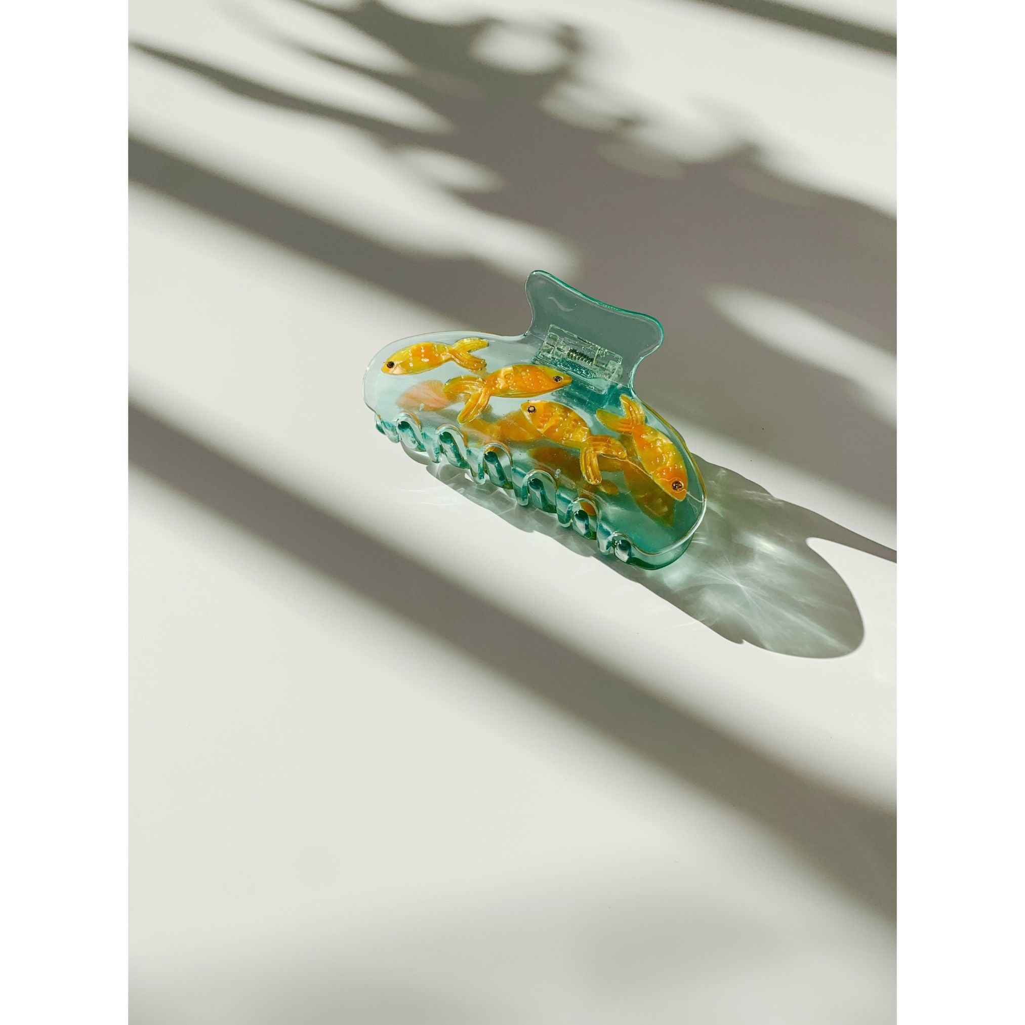 Velvet Claws Goldfish Hair Clip | School of Gold Fish Hair Claw
