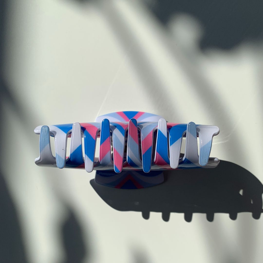 Velvet Claws Hair Clip | The Foxy in Blue Jeans Hair Claw