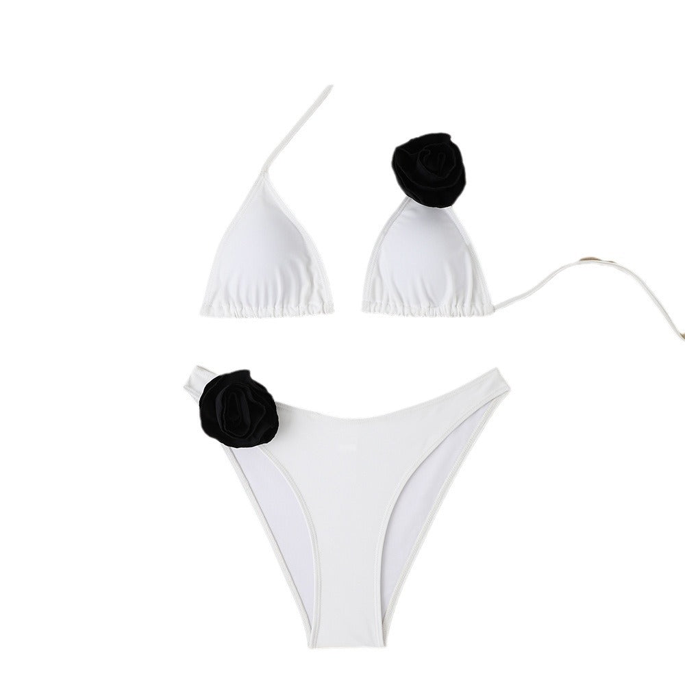 Flowers on Bikini Swimwear