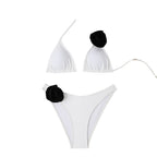 Flowers on Bikini Swimwear