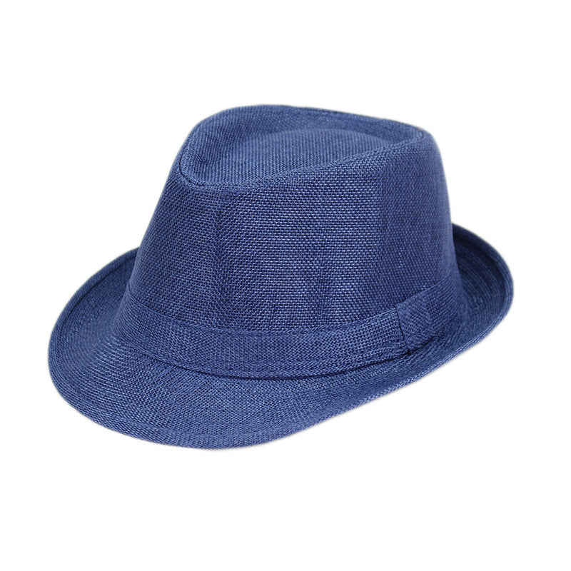 Summer Jazz Linen Straw Hat