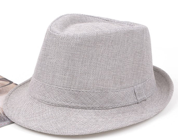 Summer Jazz Linen Straw Hat