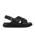 Sandals with Cross Strap Design