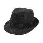 Summer Jazz Linen Straw Hat