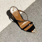 Pointed-toe Rhinestone Stilettos
