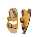 Leather Velcro Closure Sandals