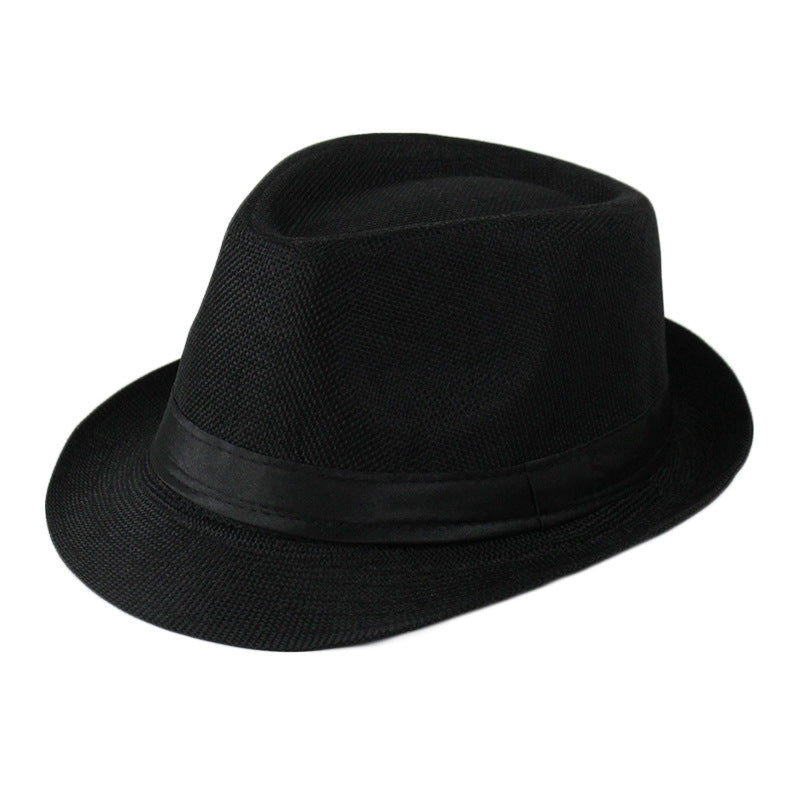 Summer Jazz Linen Straw Hat
